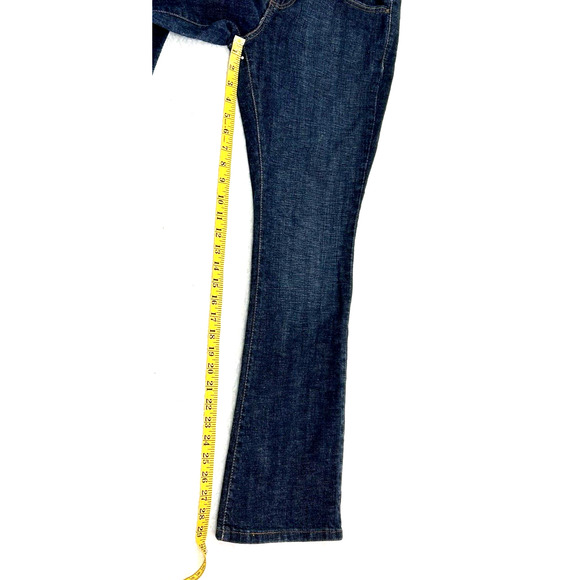 Levis 515 Womens Bootcut Denim Jeans Size 8 Blue Mid Rise Western Boho - Picture 6 of 9